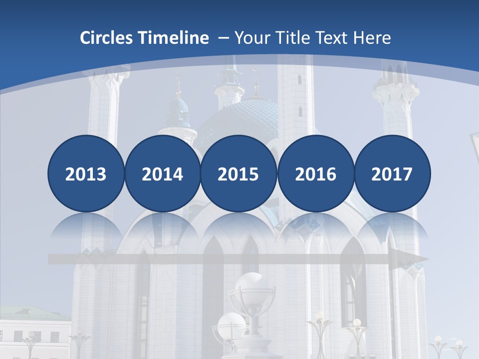 Built Arranging Tatarstan PowerPoint Template