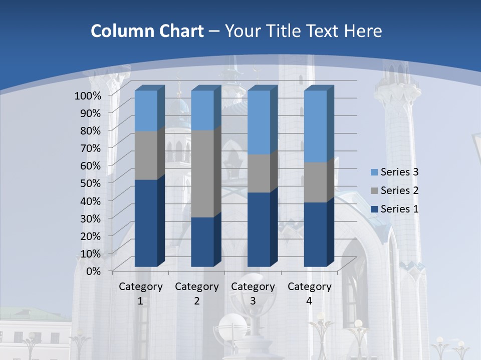 Built Arranging Tatarstan PowerPoint Template