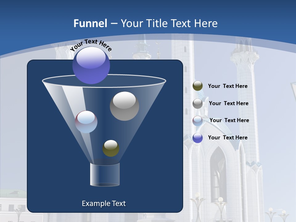 Built Arranging Tatarstan PowerPoint Template