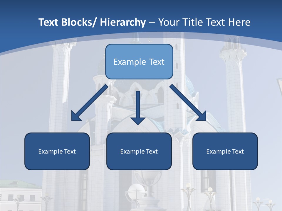 Built Arranging Tatarstan PowerPoint Template