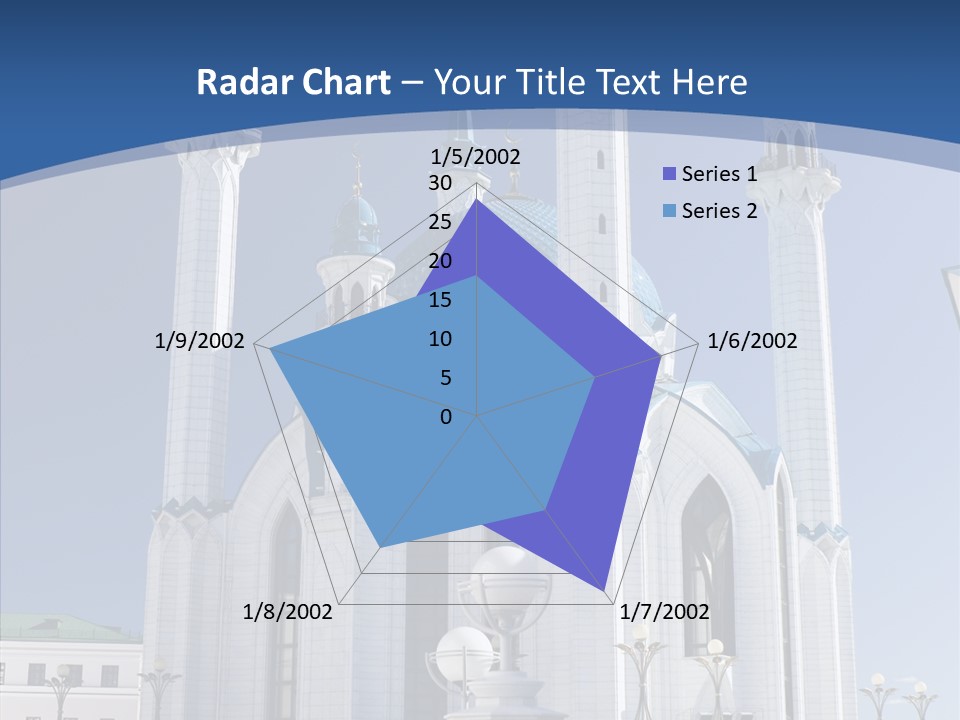 Built Arranging Tatarstan PowerPoint Template
