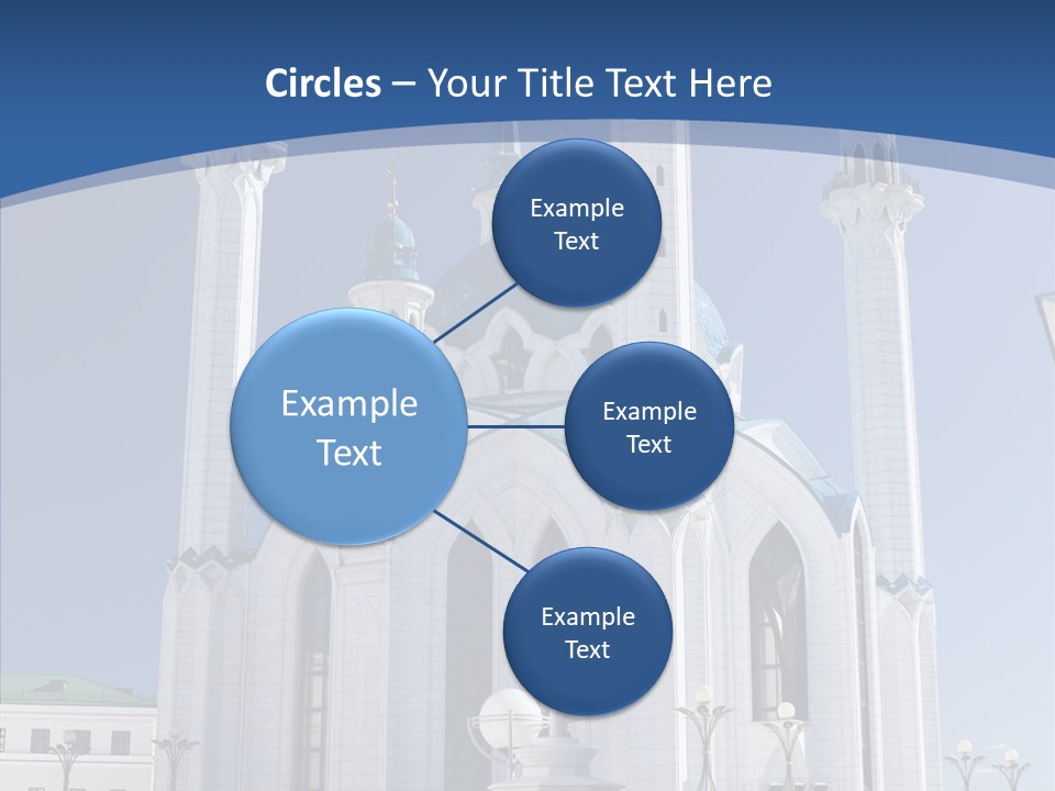 Built Arranging Tatarstan PowerPoint Template