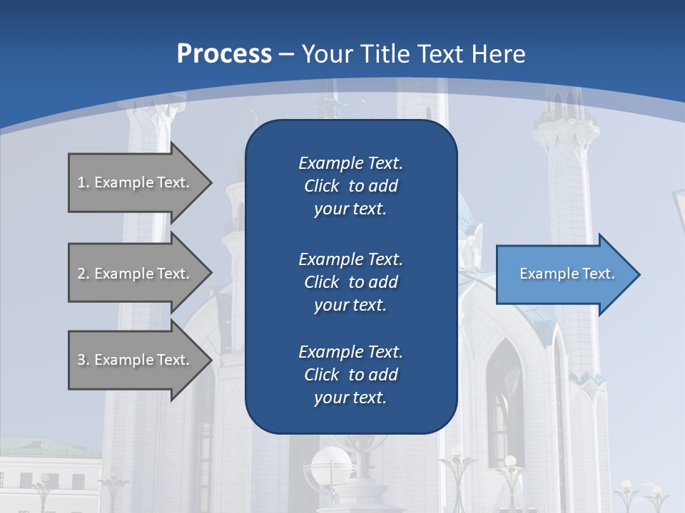 Built Arranging Tatarstan PowerPoint Template