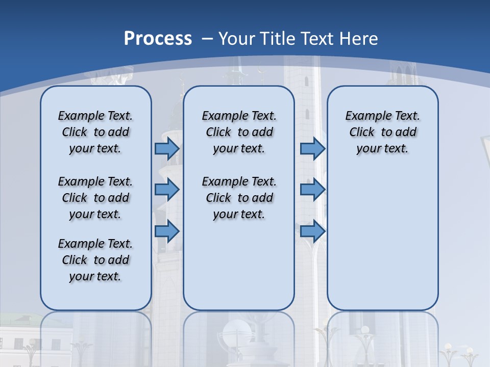 Built Arranging Tatarstan PowerPoint Template