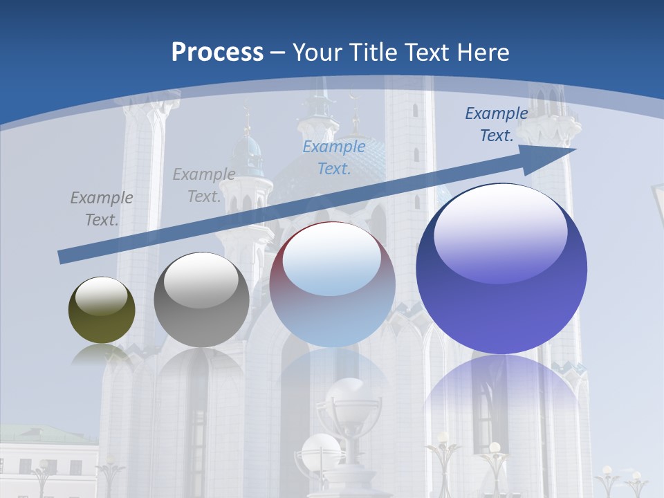 Built Arranging Tatarstan PowerPoint Template