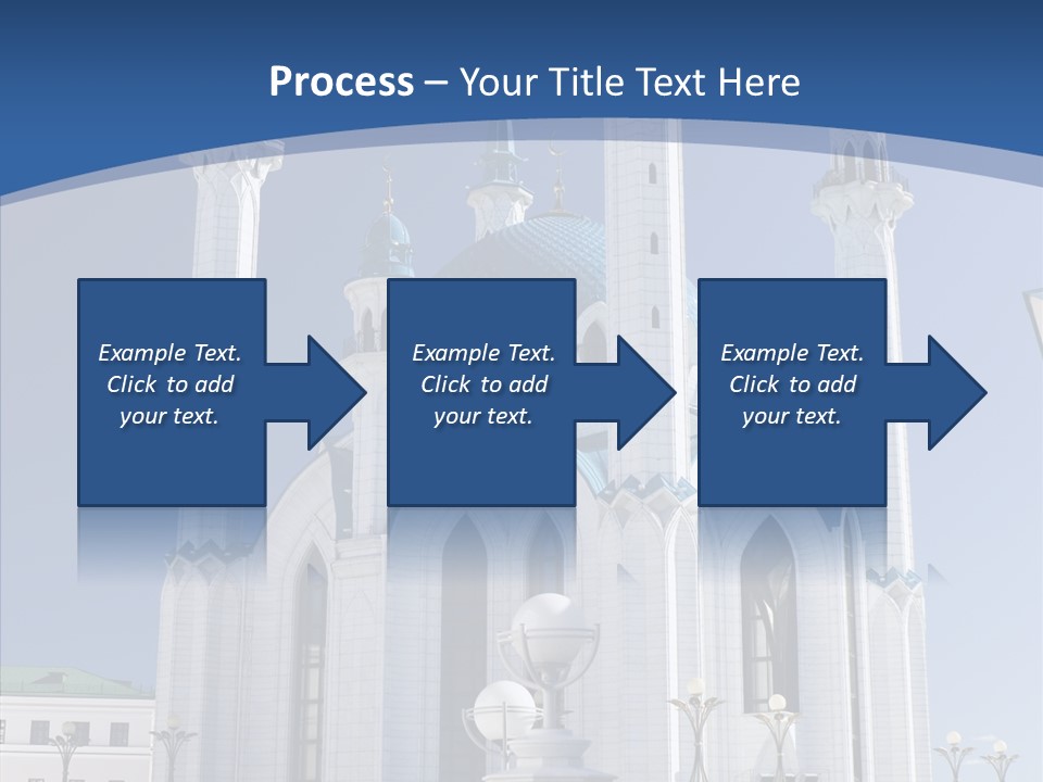 Built Arranging Tatarstan PowerPoint Template