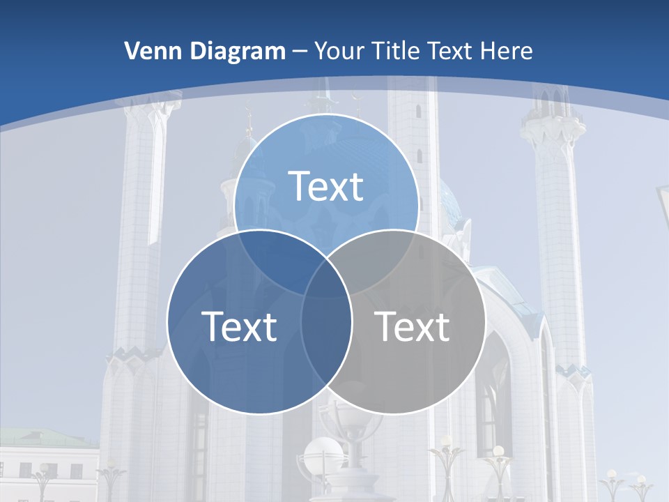 Built Arranging Tatarstan PowerPoint Template