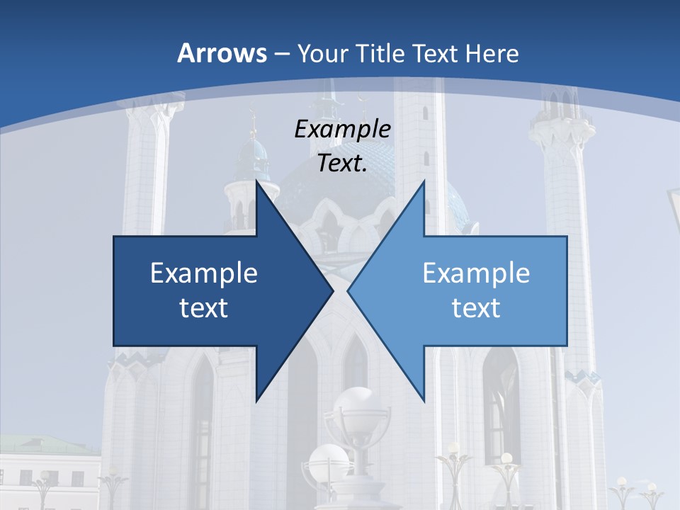 Built Arranging Tatarstan PowerPoint Template