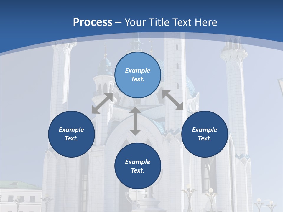 Built Arranging Tatarstan PowerPoint Template