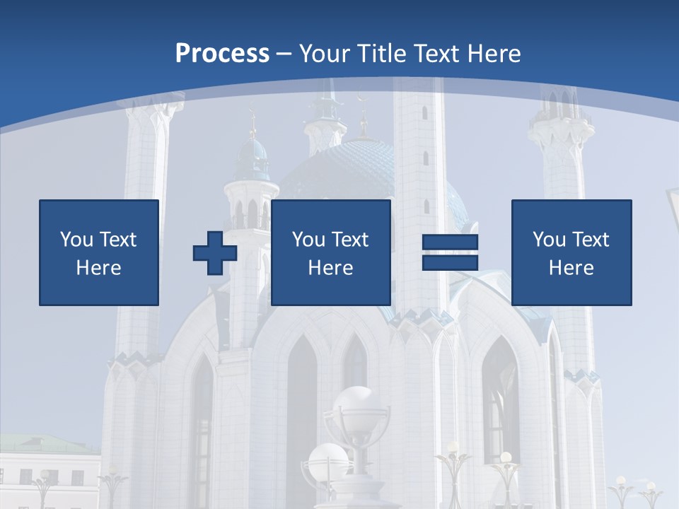 Built Arranging Tatarstan PowerPoint Template