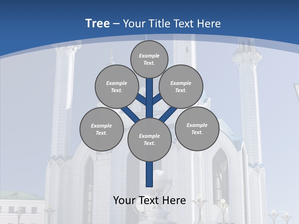 Built Arranging Tatarstan PowerPoint Template