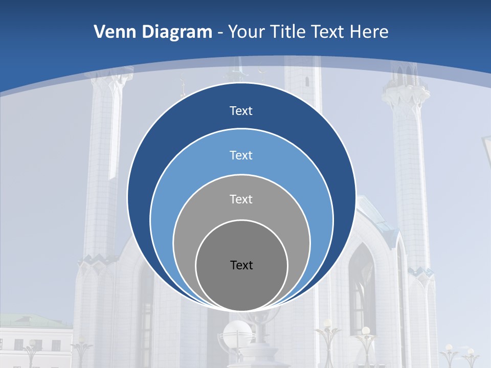 Built Arranging Tatarstan PowerPoint Template