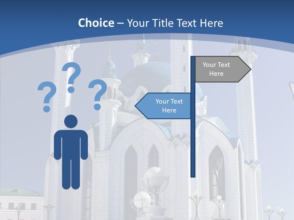 Built Arranging Tatarstan PowerPoint Template