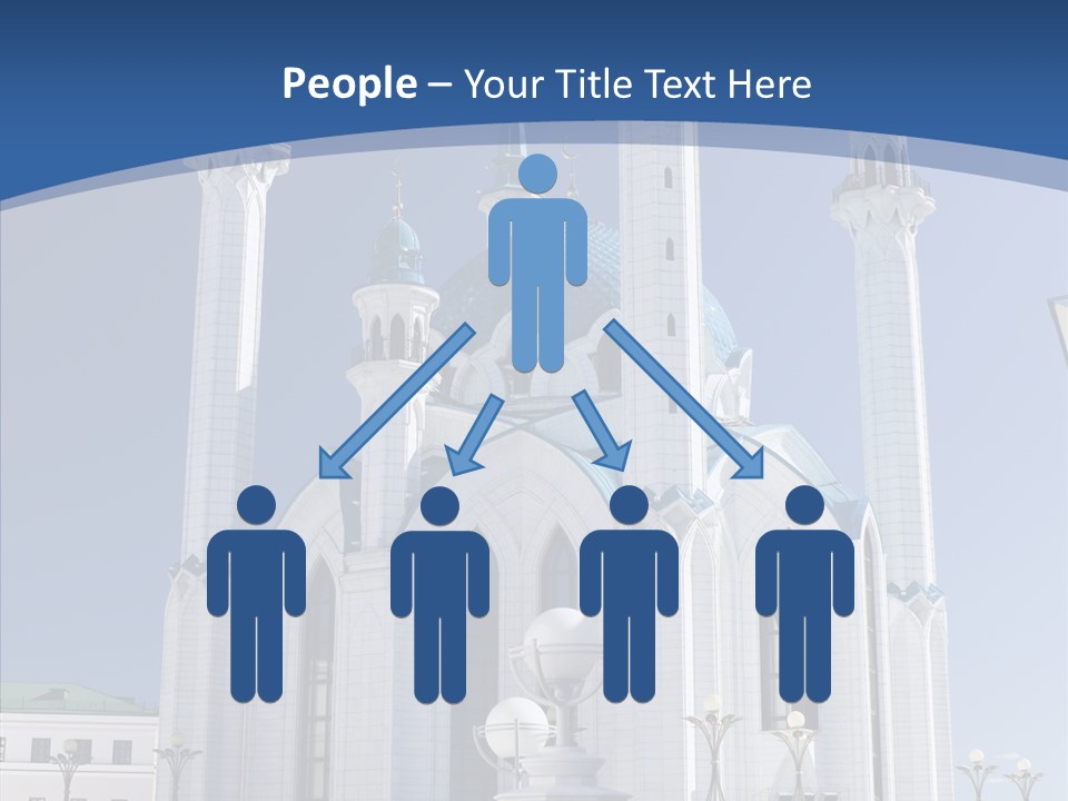 Built Arranging Tatarstan PowerPoint Template