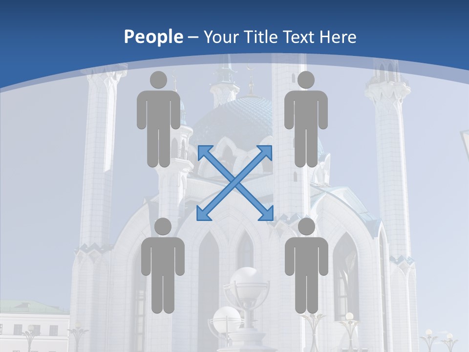 Built Arranging Tatarstan PowerPoint Template