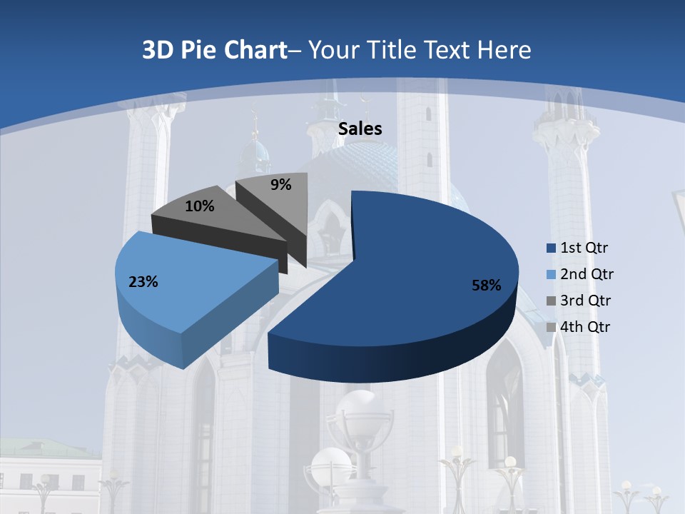 Built Arranging Tatarstan PowerPoint Template