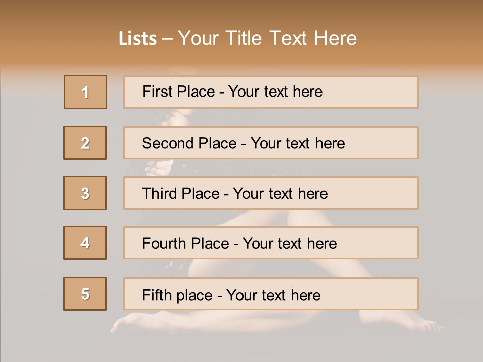 Adult Youth Seductive PowerPoint Template