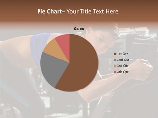 Equipment Sport Figure PowerPoint Template