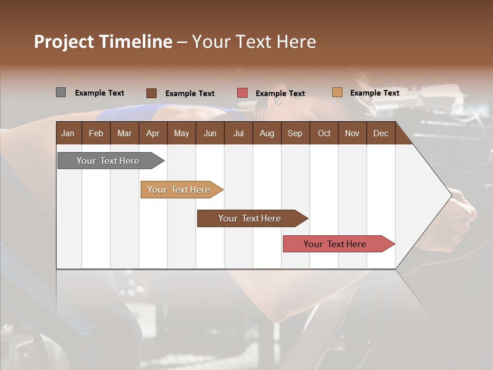 Equipment Sport Figure PowerPoint Template