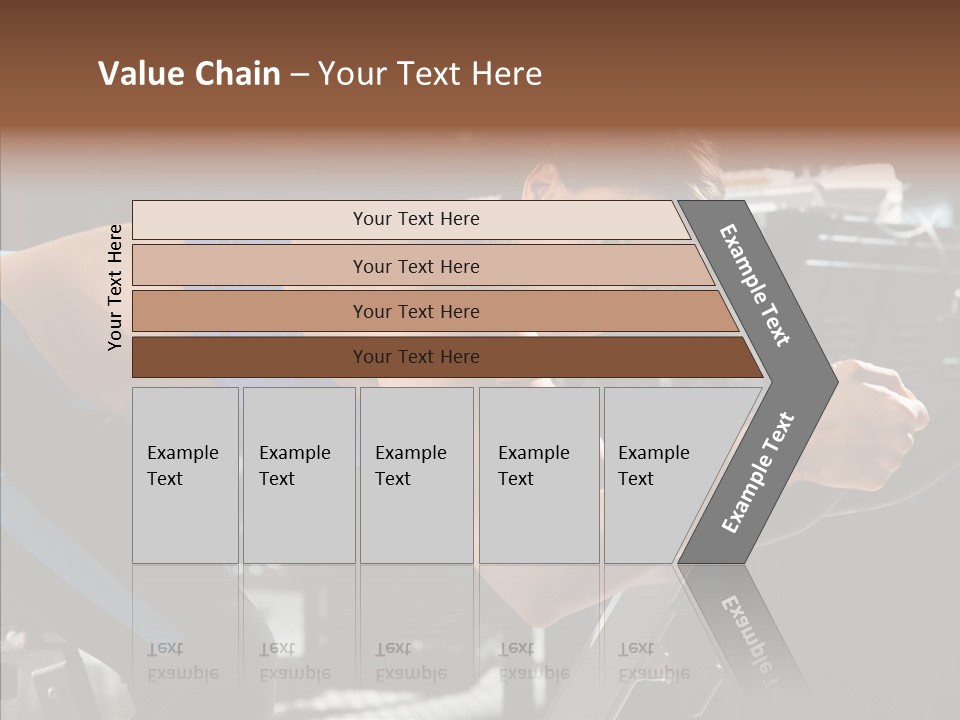 Equipment Sport Figure PowerPoint Template