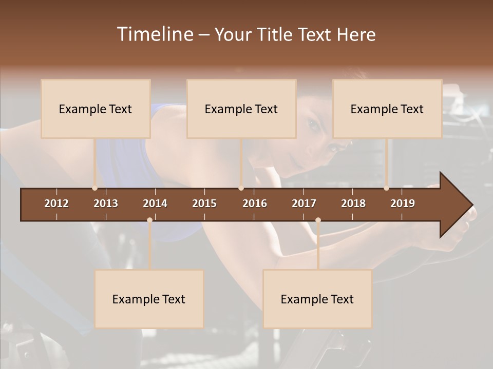 Equipment Sport Figure PowerPoint Template