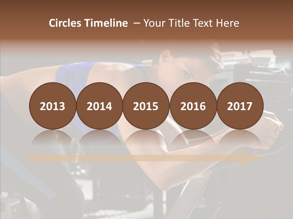 Equipment Sport Figure PowerPoint Template