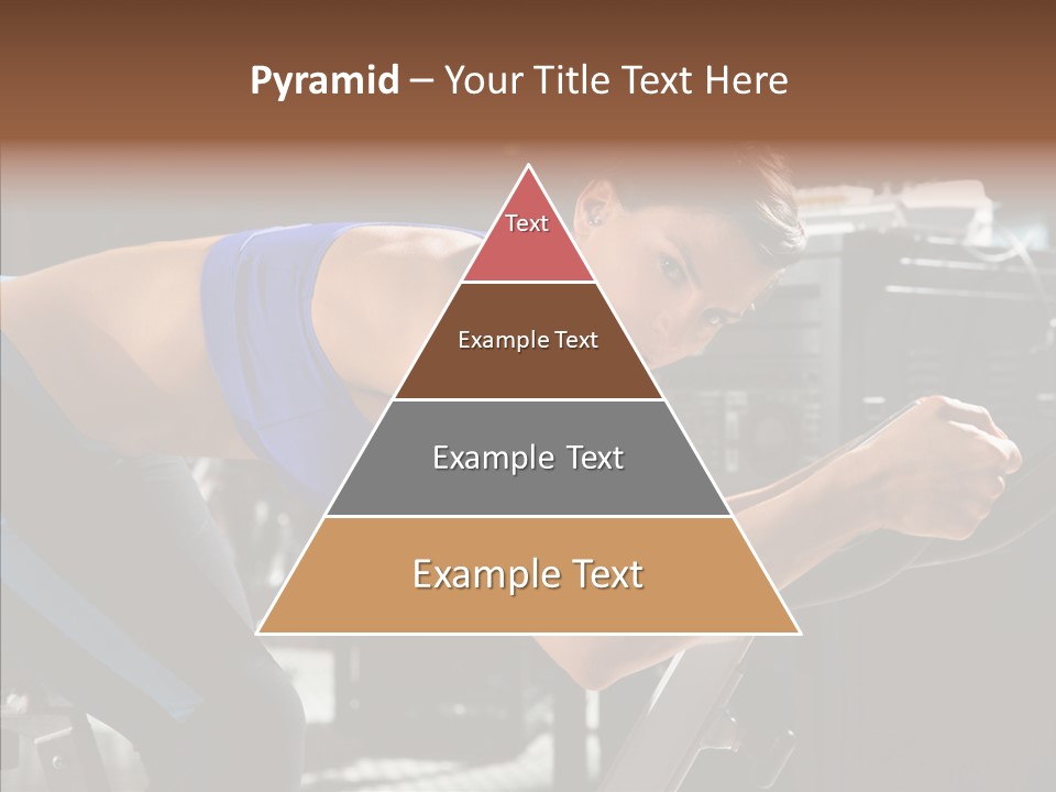 Equipment Sport Figure PowerPoint Template