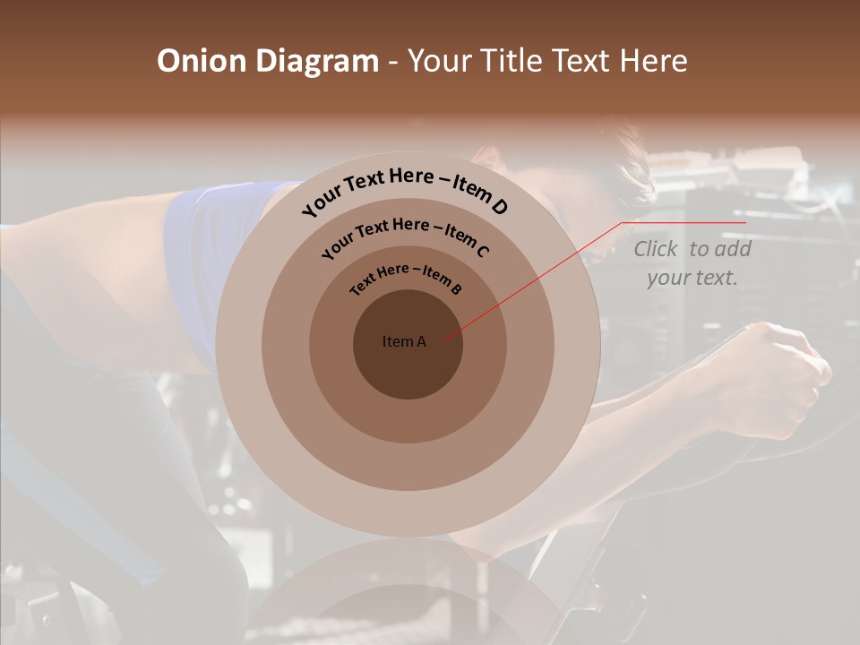 Equipment Sport Figure PowerPoint Template