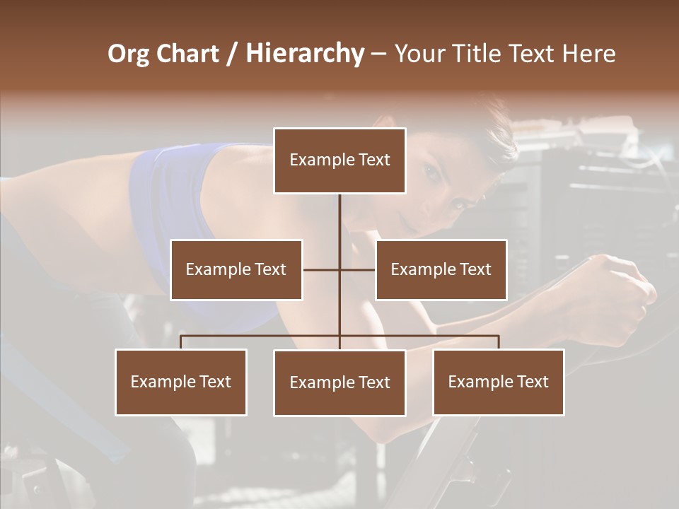 Equipment Sport Figure PowerPoint Template