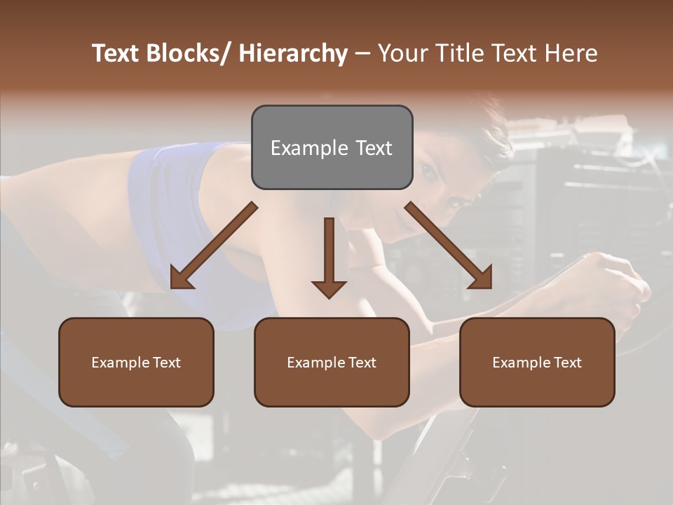 Equipment Sport Figure PowerPoint Template
