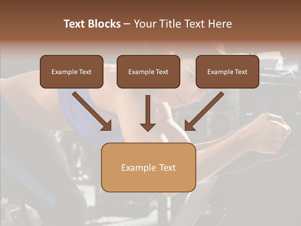 Equipment Sport Figure PowerPoint Template