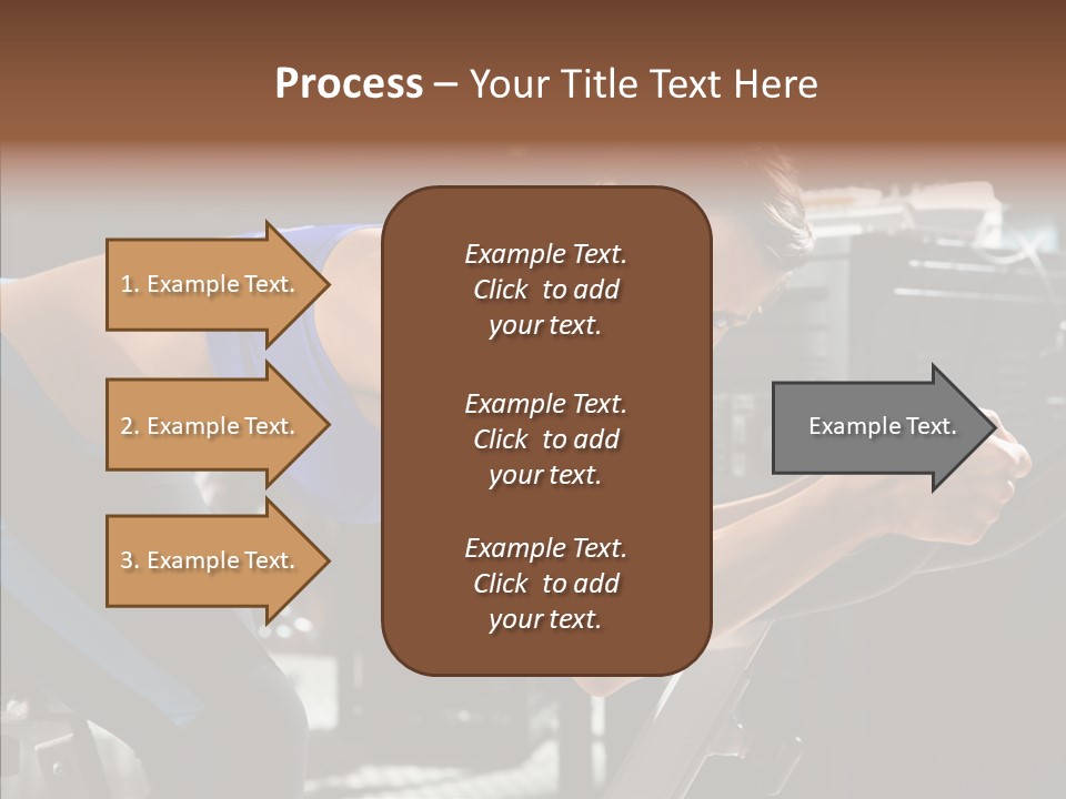 Equipment Sport Figure PowerPoint Template