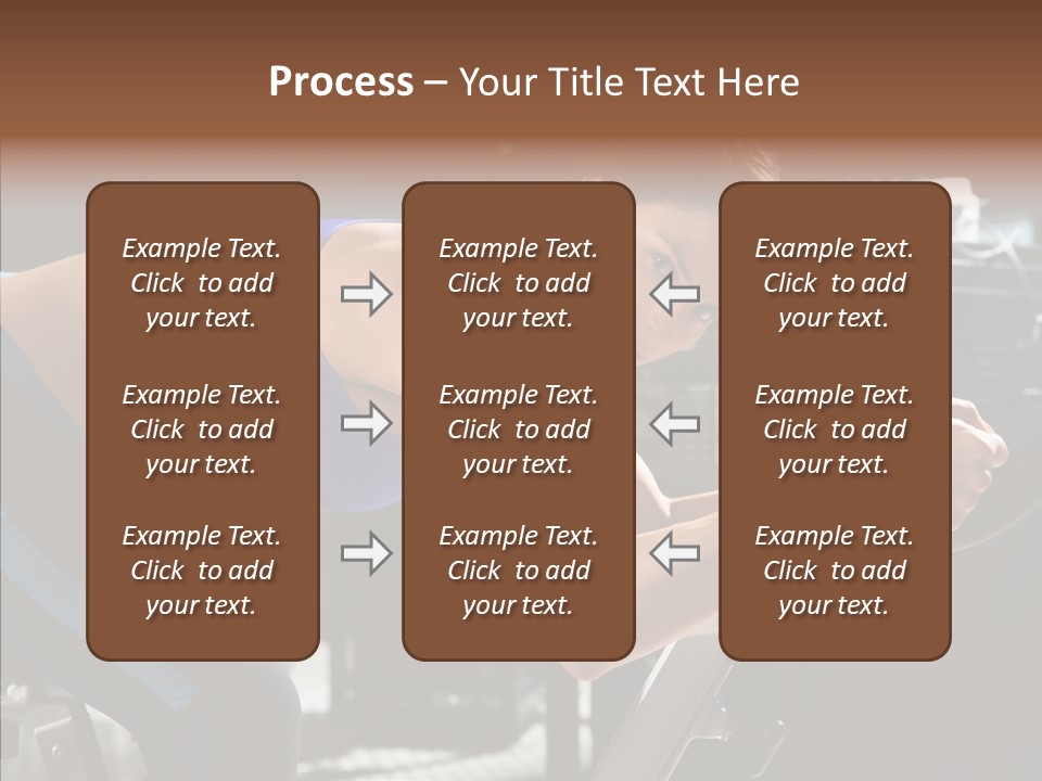 Equipment Sport Figure PowerPoint Template