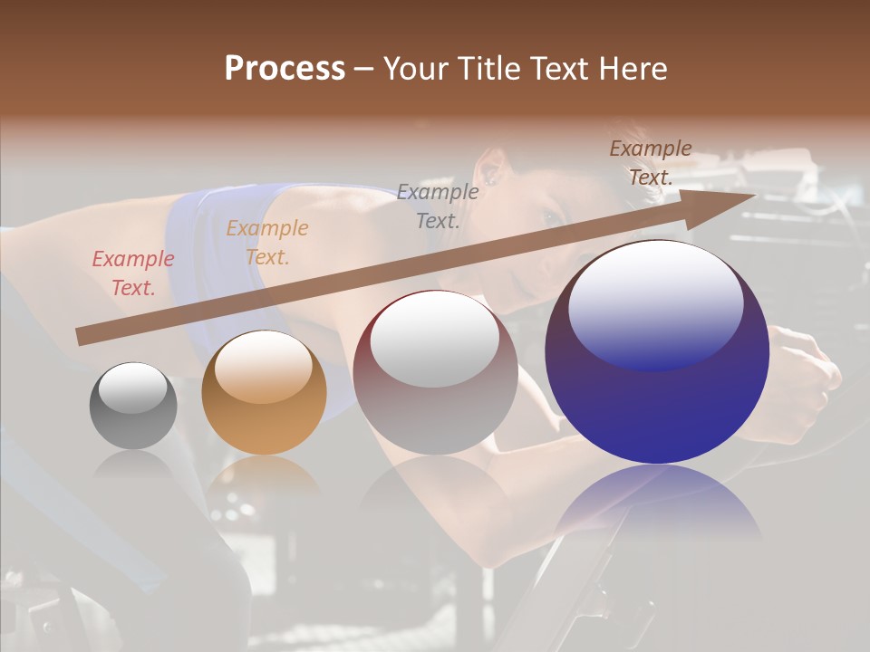Equipment Sport Figure PowerPoint Template
