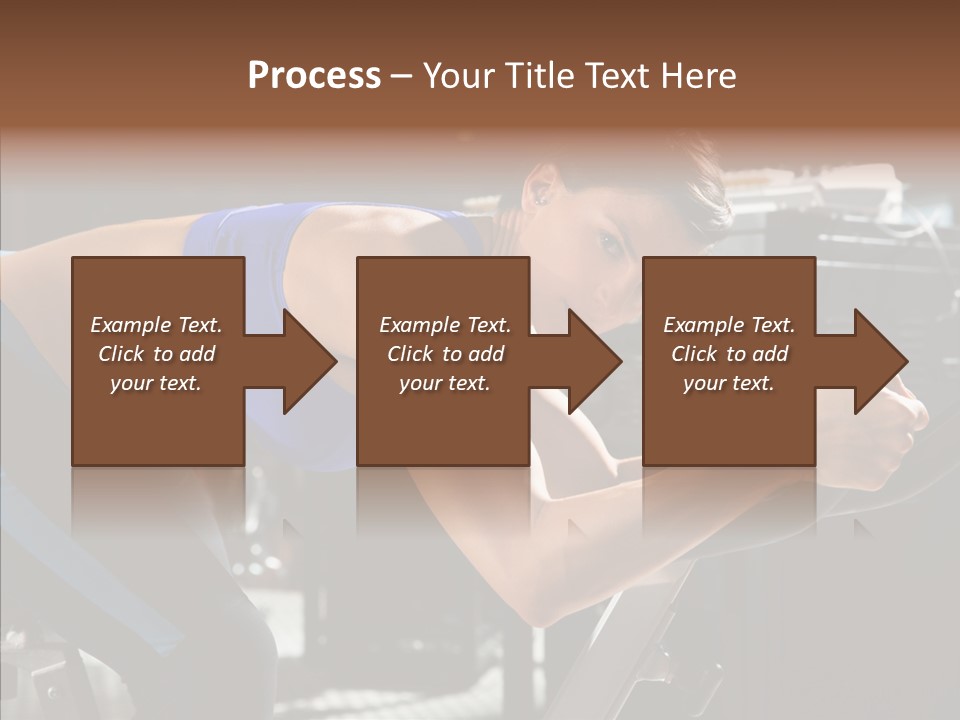 Equipment Sport Figure PowerPoint Template