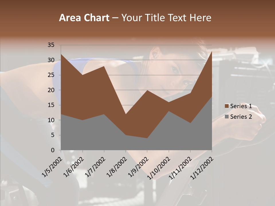 Equipment Sport Figure PowerPoint Template