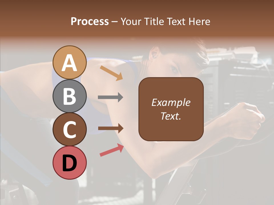 Equipment Sport Figure PowerPoint Template
