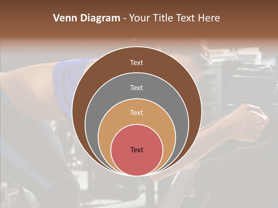 Equipment Sport Figure PowerPoint Template