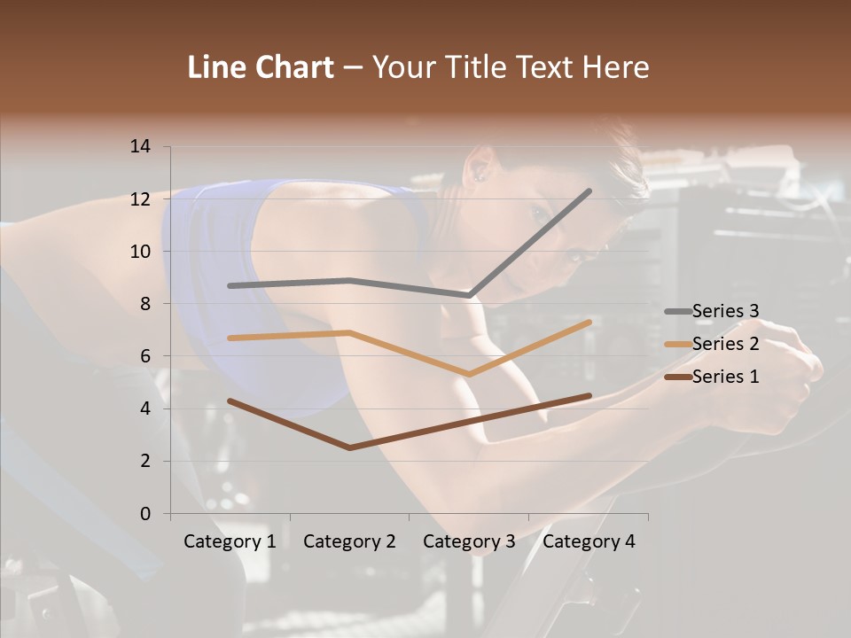 Equipment Sport Figure PowerPoint Template