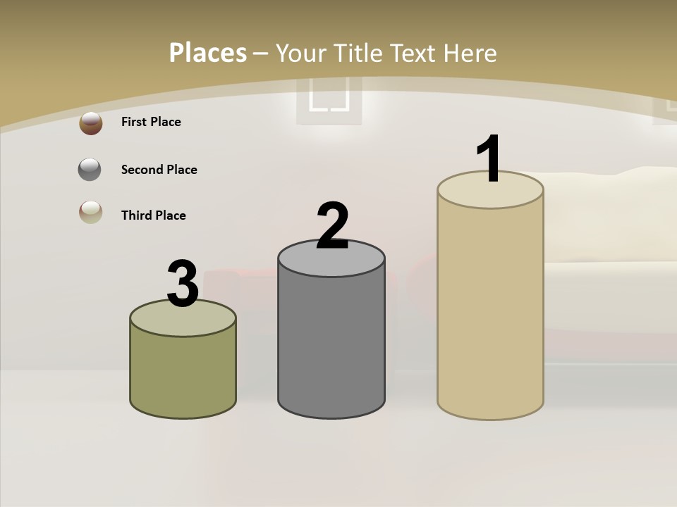 Figure Chair Profe Ional PowerPoint Template