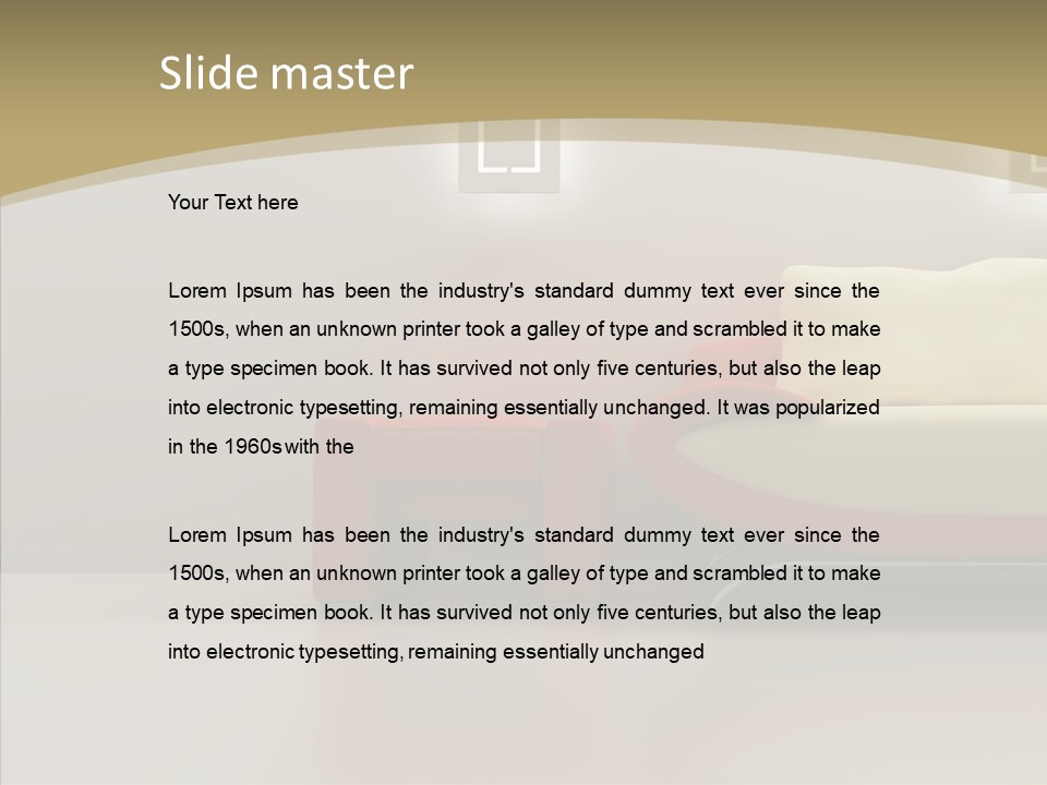 Figure Chair Profe Ional PowerPoint Template