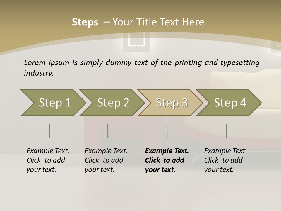 Figure Chair Profe Ional PowerPoint Template