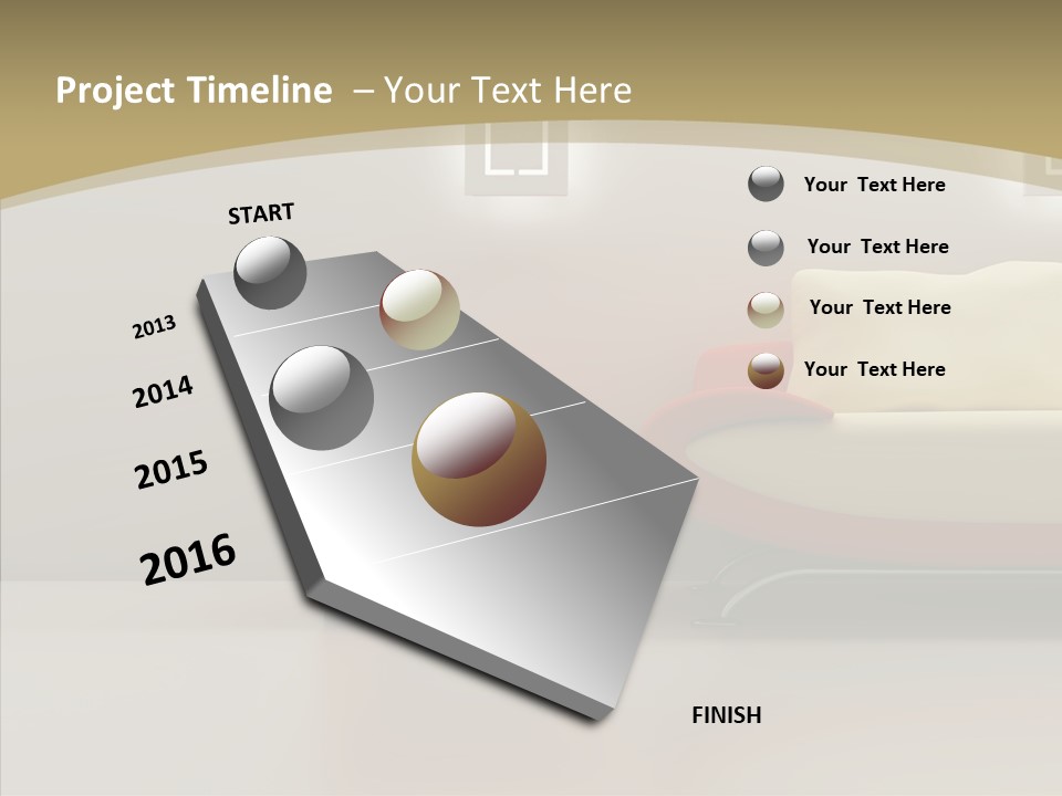 Figure Chair Profe Ional PowerPoint Template