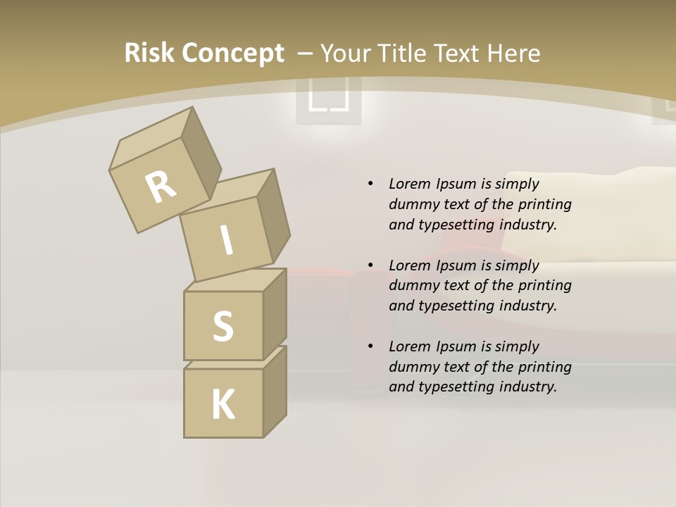 Figure Chair Profe Ional PowerPoint Template