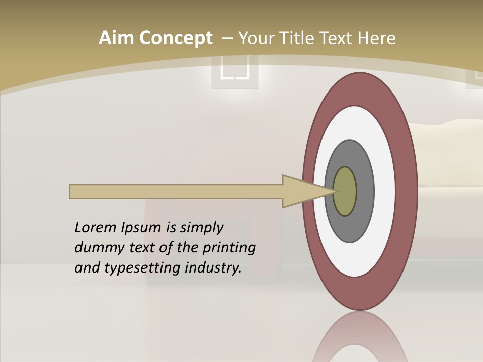 Figure Chair Profe Ional PowerPoint Template