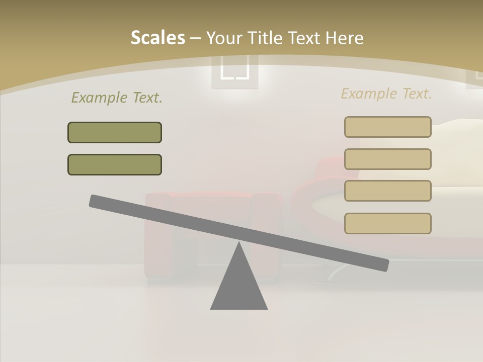 Figure Chair Profe Ional PowerPoint Template