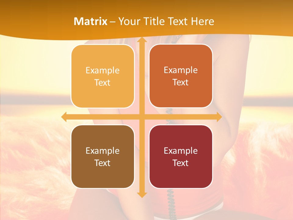 Defocus Standing Towel PowerPoint Template