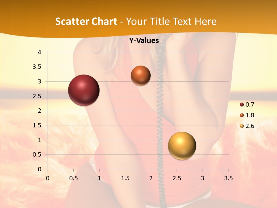Defocus Standing Towel PowerPoint Template
