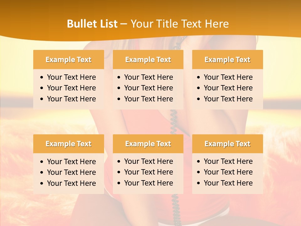 Defocus Standing Towel PowerPoint Template