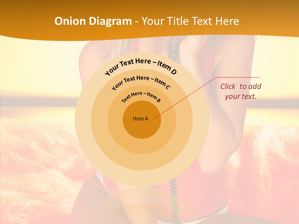 Defocus Standing Towel PowerPoint Template